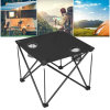 1Pc Folding Camping Table Portable Aluminum Roll-up Picnic BBQ Desk with Carrying Bag Heavy Duty Outdoor Beach Backyard Party Patio