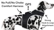 Rechargeable Mini GPS Realtime Pet Tracking Collars for Hunting Dogs Size:XL