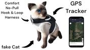 Rechargeable Pocket GPS GSM Tracking Collars for Hunting Dogs Realtime Size:L