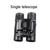 500X25 / 300X25 Professional Folding Small Compact Lightweight Binoculars; Long Range Zoom Telescope With Storage Bag For Hiking Hunting Travel Super