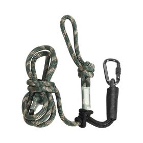 Outdoor Hunting Survival Tree Stand Safety Rope for Climbing (Color: As pic show, Rope Length: 9 ft)