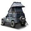 Adventurer Rooftop Tent Hardshell with Luggage Racks&Replaceable Rain Flies, Truck Bed Tent for Camping, Pop Up Overland Roof Top Tents for Truck Jeep