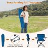 360¬∞ Swivel Portable Foldable Hunting Chair with Storage Pockets