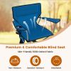 360¬∞ Swivel Portable Foldable Hunting Chair with Storage Pockets