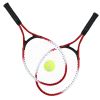 1pair Tennis Rackets With 1pc Tennis Ball & 1pc Bag; For Outdoor Sports; Tennis Playing; Friends And Family Entertainment